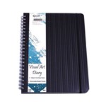 Quill Diary Visual Art Premium A4 Pp 120 Pages 125Gsm Black