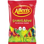 Allens Lollies Snakes Alive 13Kg