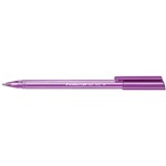 Staedtler Ballpoint Pen 432 Triangluar Medium Point 1mm Pack 10 Purple