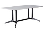 Rapid Typhoon Boardroom Table 2400X1200X730Mm White Top