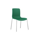 Acti 4C Side Chair With Chrome Leg Base Teal