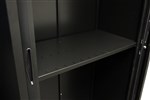 Rapid Slotted Shelf 900Mm Black