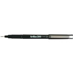Artline 200 Fineliner Pen 04mm Box 12 Black