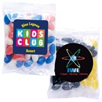 Corporate Colour Mini Jelly Beans in 50 Gram Cello BagUndecorated