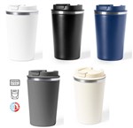 Coffee cup reusable stainless steel double wall 350mlUndecorated