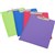 Marbig Clipfolder A4 Pe With Cover Summer Colours Blue