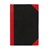 Cumberland Notebook Gloss Cover A4 100 Leaf Red  Black