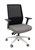 Rapid Motion Task Chair Grey Seat Adj Arms White Base