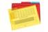 Marbig Letter File Secure Flap And Tab A4 Assorted Pack 3