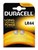 Duracell Battery Alkaline Lr44 Pack 2