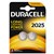 Duracell Battery Lithium Coin 2025 3V Pack 2