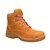Oliver Womens ZipUp Safety Boots With Rubber Sole Wheat