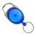 Rexel Id Retractable Snap Lock Key Holders 25mm Pack 4 Blue