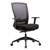 Chair Mentor High Back Task Chair with Adj Arms Black