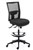 Team Air Draft Chair Comfort Duo Seat Chrome Draft House Black