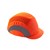Wirra Short Peak BaseballStyle Reflective Bump Cap Orange Large