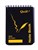 Quill Notebook Pocket Pp Cover 96 Pages Black