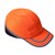 Wirra Baseball Bump Cap Long Peak Orange Reflective Large