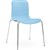 Acti 4C Side Chair With Chrome Leg Base Pale Blue