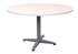 Rapid Meeting Table Round Top 1200 Dia 4 Star Base White