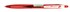 Pilot Ballpoint Pen BRG10M Begreen Rexgrip Medium Pack 10 Red